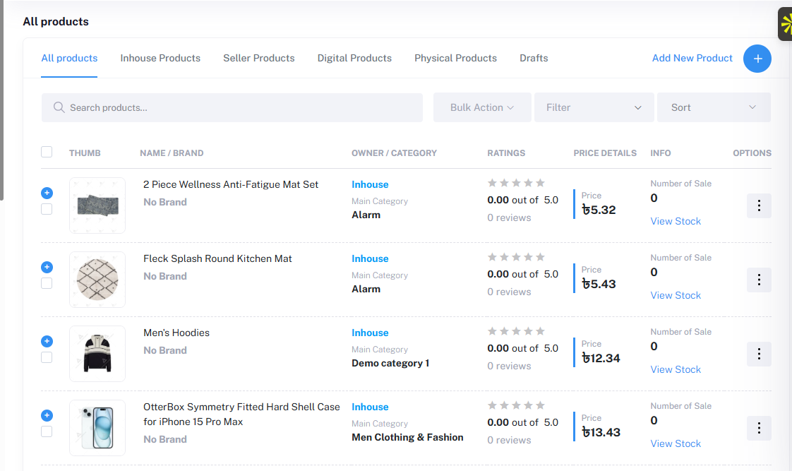 Inventory Management Dashboard